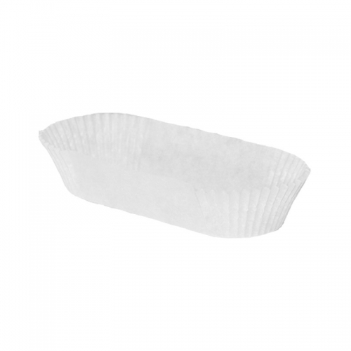 Caissette plissée blanche N° 88 (Barquette) / Par 1000