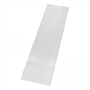 Sac sandwich kraft blanc (10x5x37cm) avec fenêtre / Par 1000