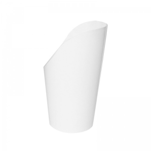 Pot à Wraps carton blanc (8x12cm) / Par 50
