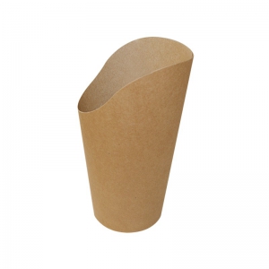 Pot à Wraps carton brun (8,5x13,5cm) / Par 50
