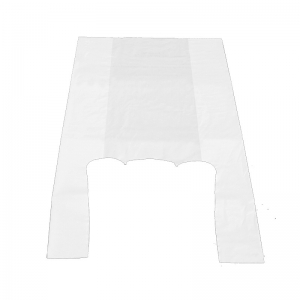 Sac bretelle blanc (26x6+6x45cm) réutilisable / Par 500
