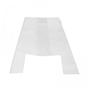 Sac bretelle blanc (40x15+15x80cm) réutilisable / Par 400