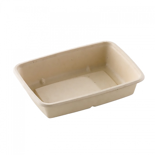 Barquette rectangle Bagasse (950ml)