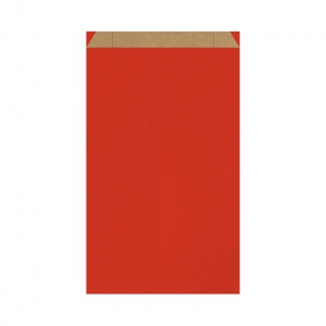Pochette cadeau rouge (24x7,5x41cm) / Par 250