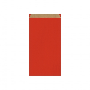 Pochette cadeau rouge (18x6x35cm) / Par 250