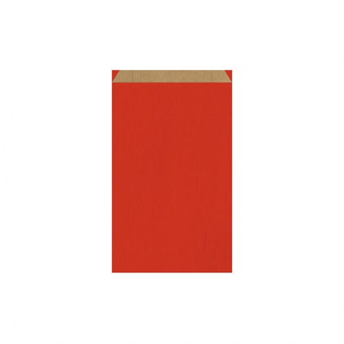 Pochette cadeau rouge (16x8x27cm) / Par 250