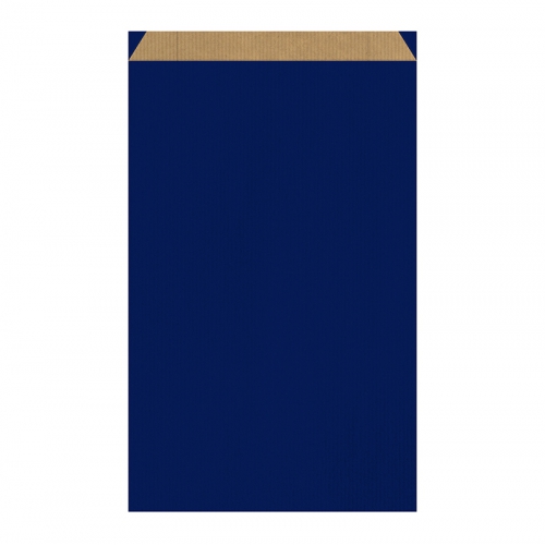 Pochette cadeau bleue (27x7x45cm) / Par 250