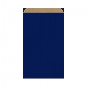 Pochette cadeau bleue (24x7,5x41cm) / Par 250