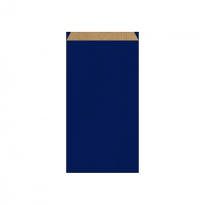 Pochette cadeau bleue (18x6x35cm) / Par 250