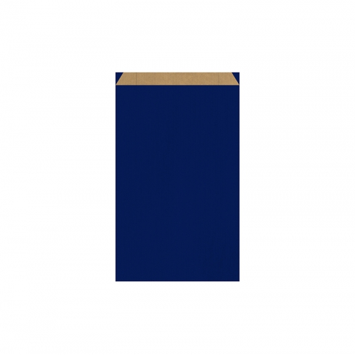 Pochette cadeau bleue (16x8x27cm) / Par 250