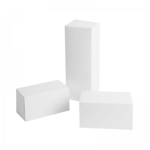 Boîte à buche carton blanc 20x11x10cm / Par 25