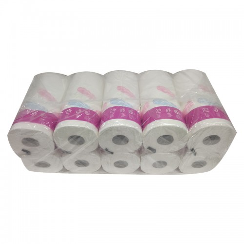 Papier toilette (500 formats) Lot de 5x6 rouleaux - Ateliers Porraz