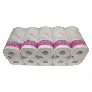 Papier toilette extra blanc (500 formats) Lot de 5x 6 rouleaux