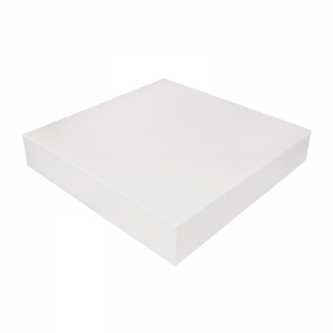 Boîte à gâteau carton blanc, 26x5cm / Par 50