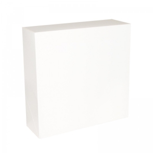 Boîte à gâteau carton blanc 18x8cm / Par 50